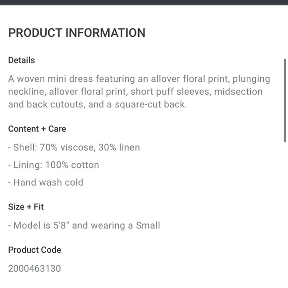 Yellow cut out dress - Picture 2 of 3